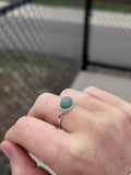 Guatemalan Blue Jade Ring