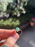 African Green Jade Ring